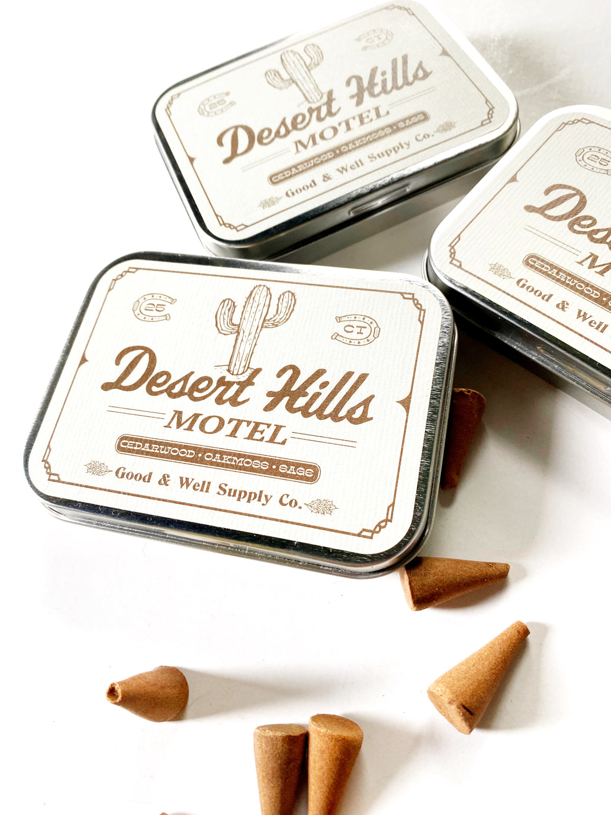 Good &amp; Well Supply Co: Desert Hills Motel Incense - cedarwood, oakmoss &amp; sage