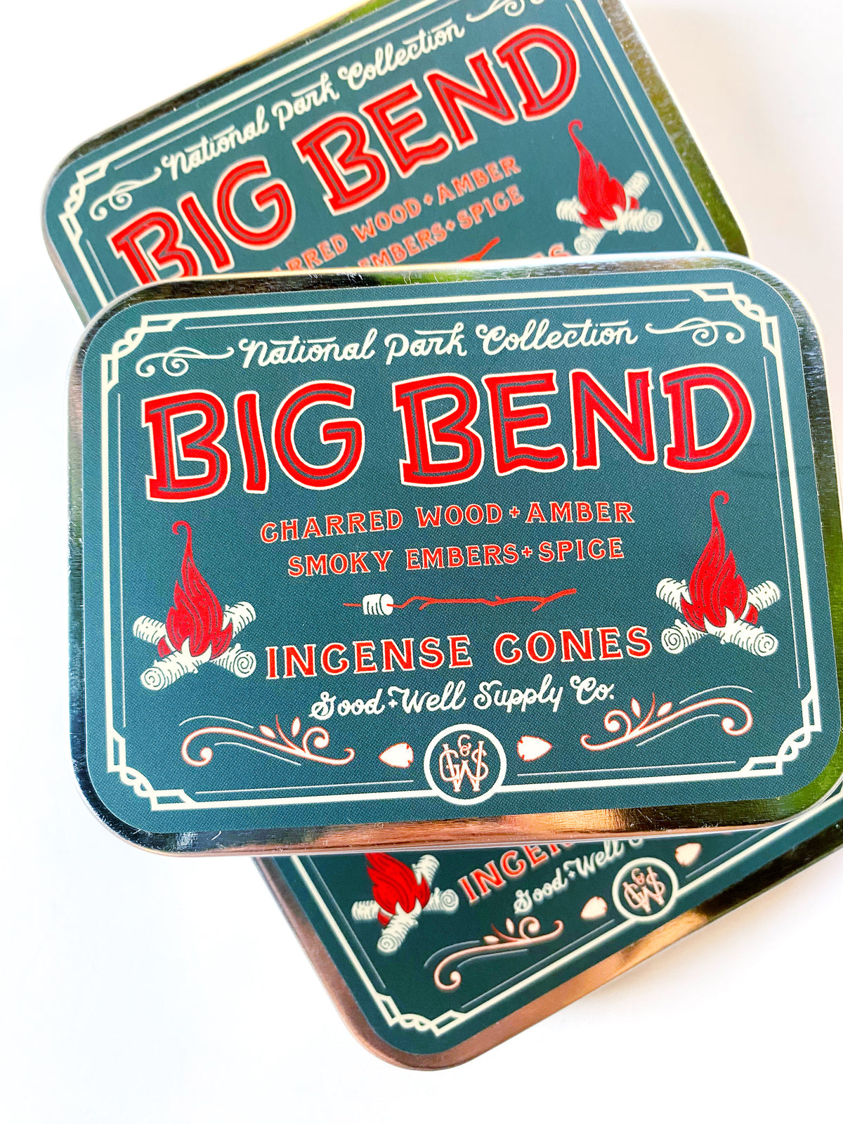 Good Well Supply Co: Big Bend Incense - Charred Wood Smoky Embers Amber + Spice