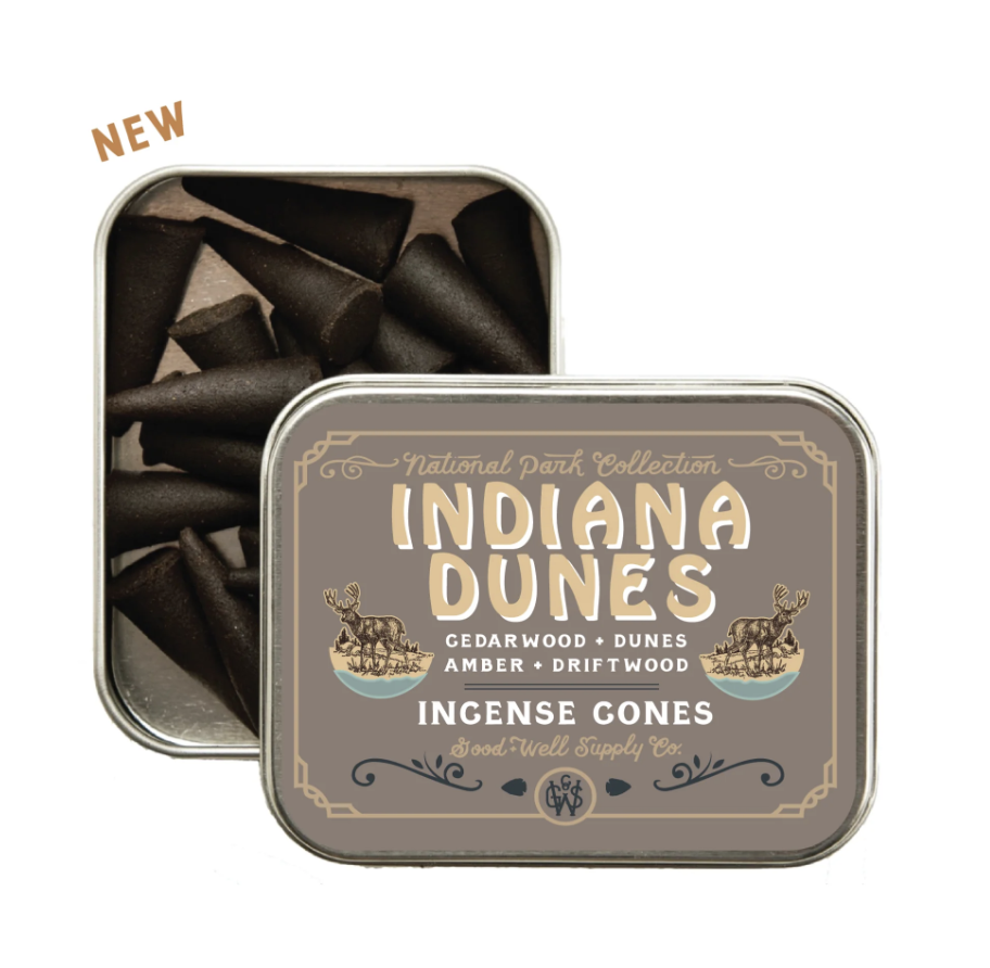 Good &amp; Well Supply Co: Indiana Dunes National Park Incense