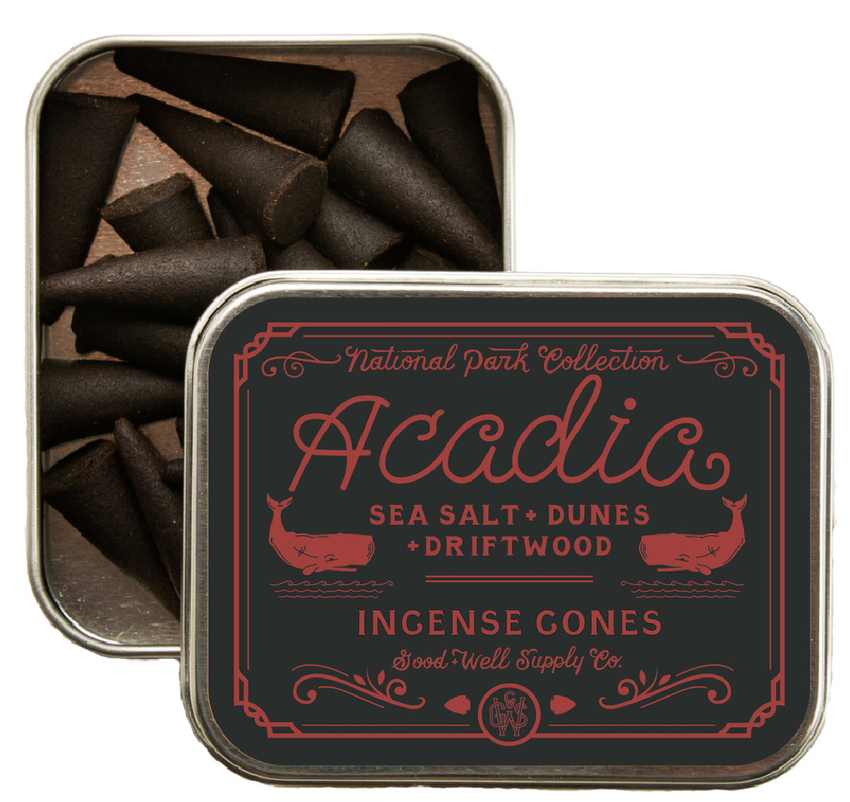 Good Well Supply Co: Acadia Incense - Sea Salt Dunes + Driftwood