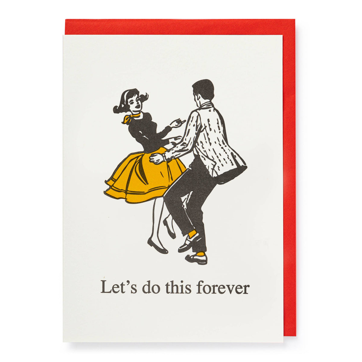 Let's Do This Forever | Anniversary/Love - Greeting Card