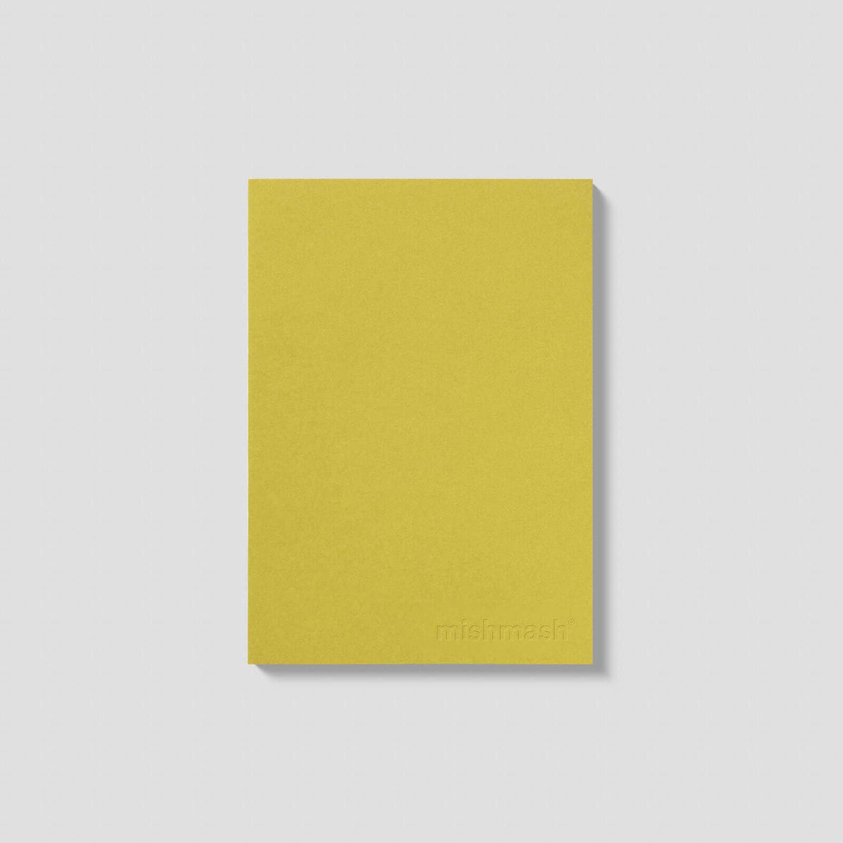 Naked Notebook Multiple Layouts & Colors: Chartreuse / Grid / A5