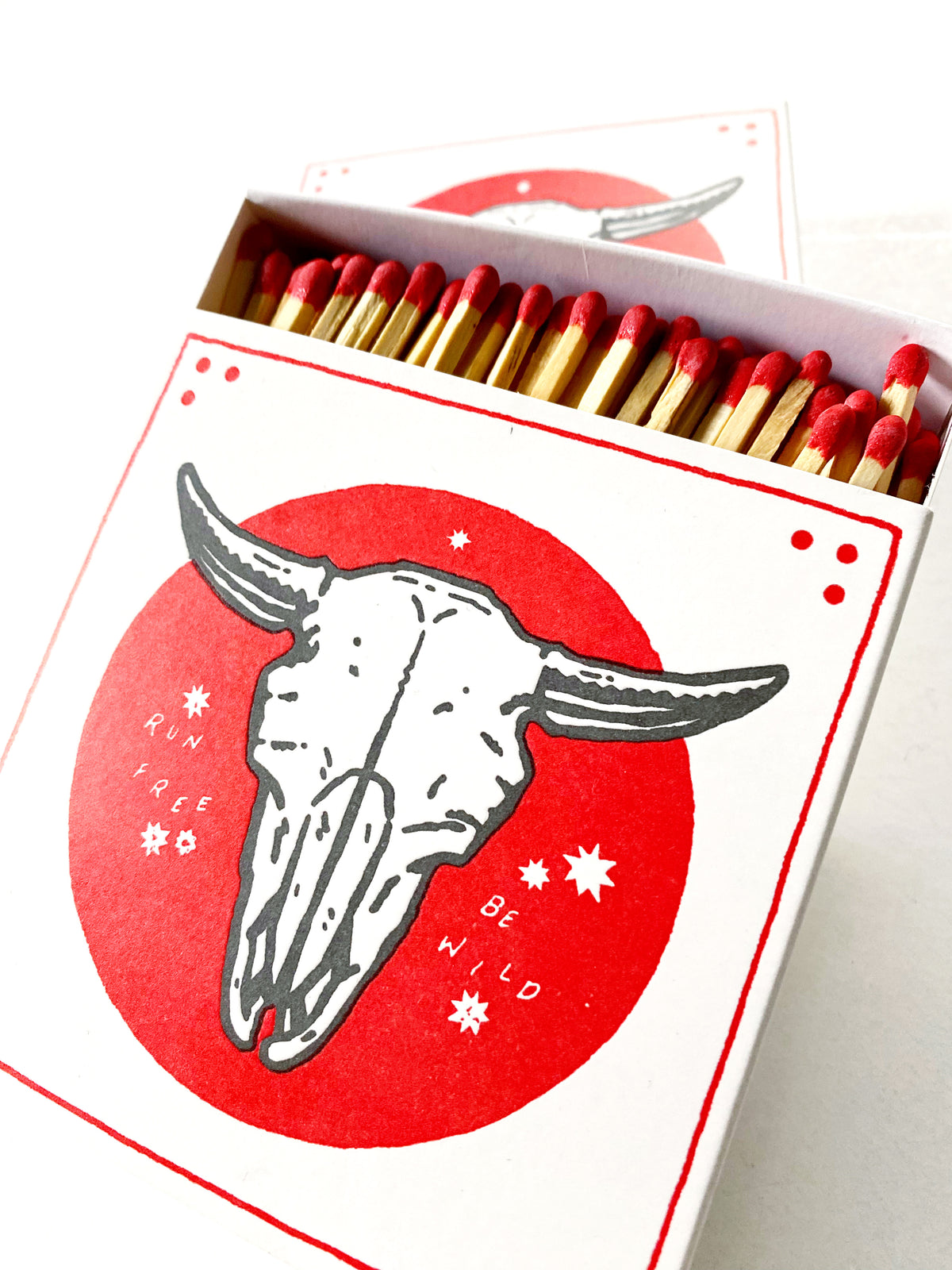 Saint No skull Matchbox