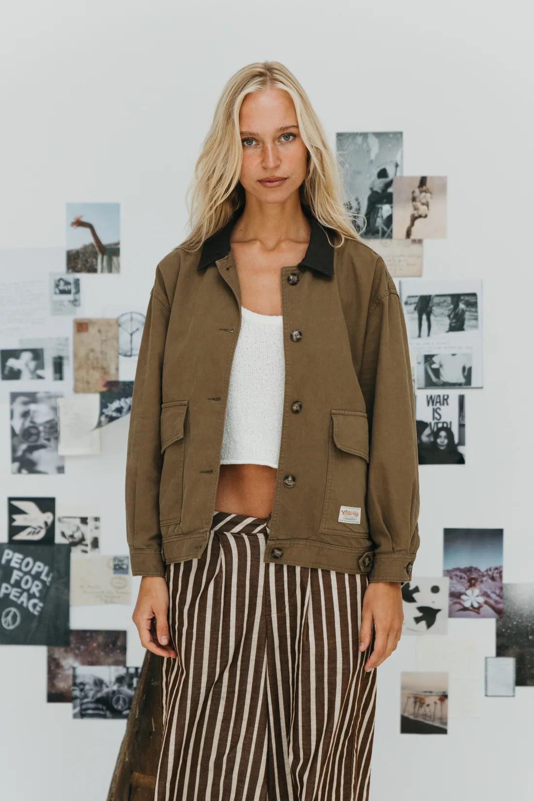 The No Army Jacket *Unisex