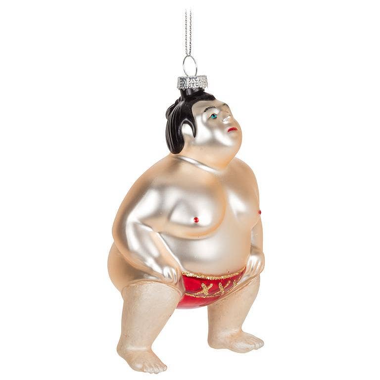 Sumo Wrestler Ornament