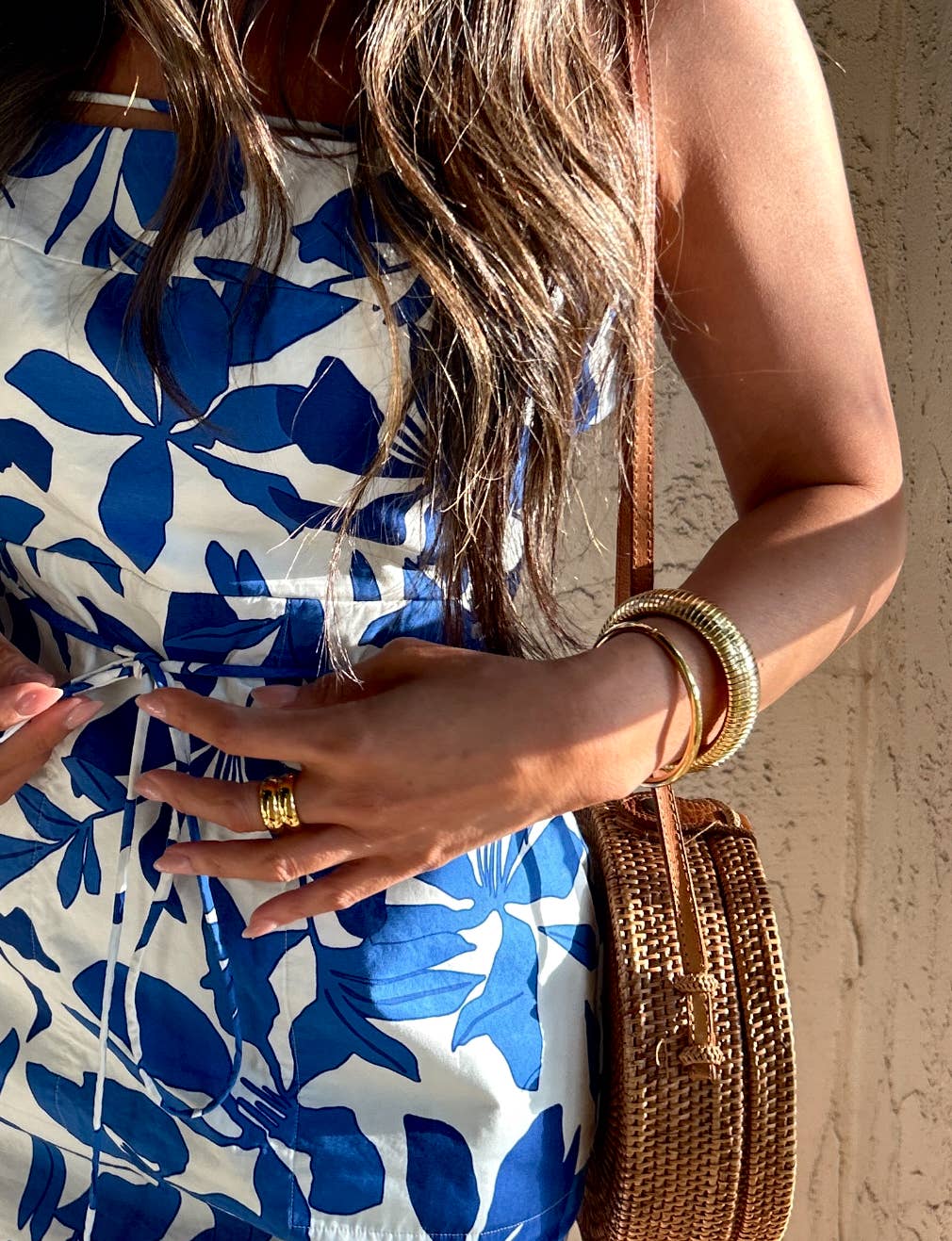 Paros Bangle. Bracelet - Gold - Tarnish Resistant