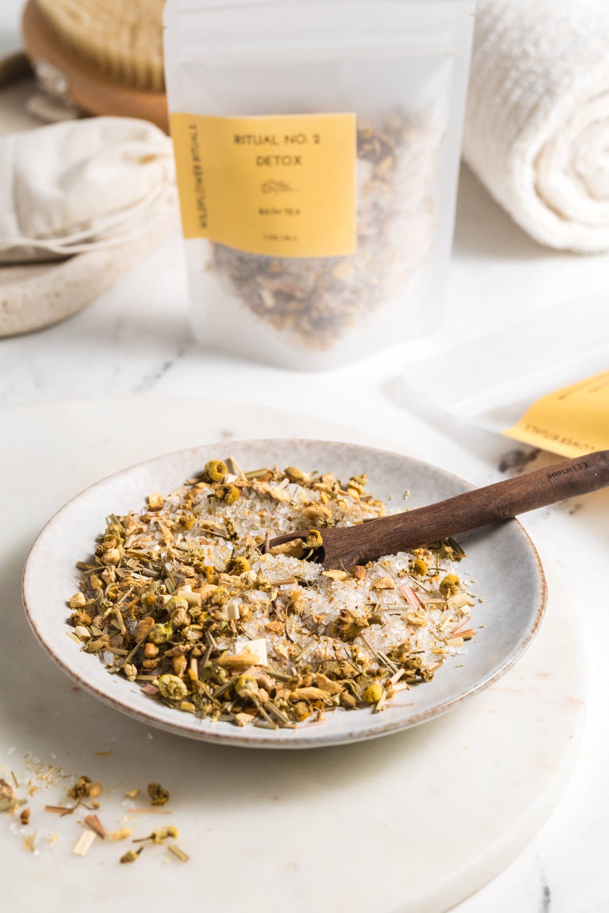 Ritual No. 2 Detox Botanical Bath Tea - Lemongrass Ginger