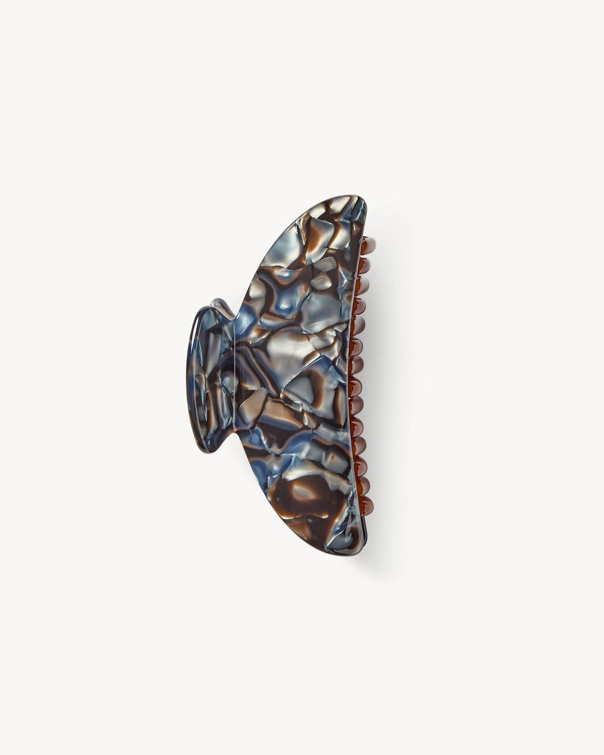 Midi Heirloom Claw in Blue Horn
