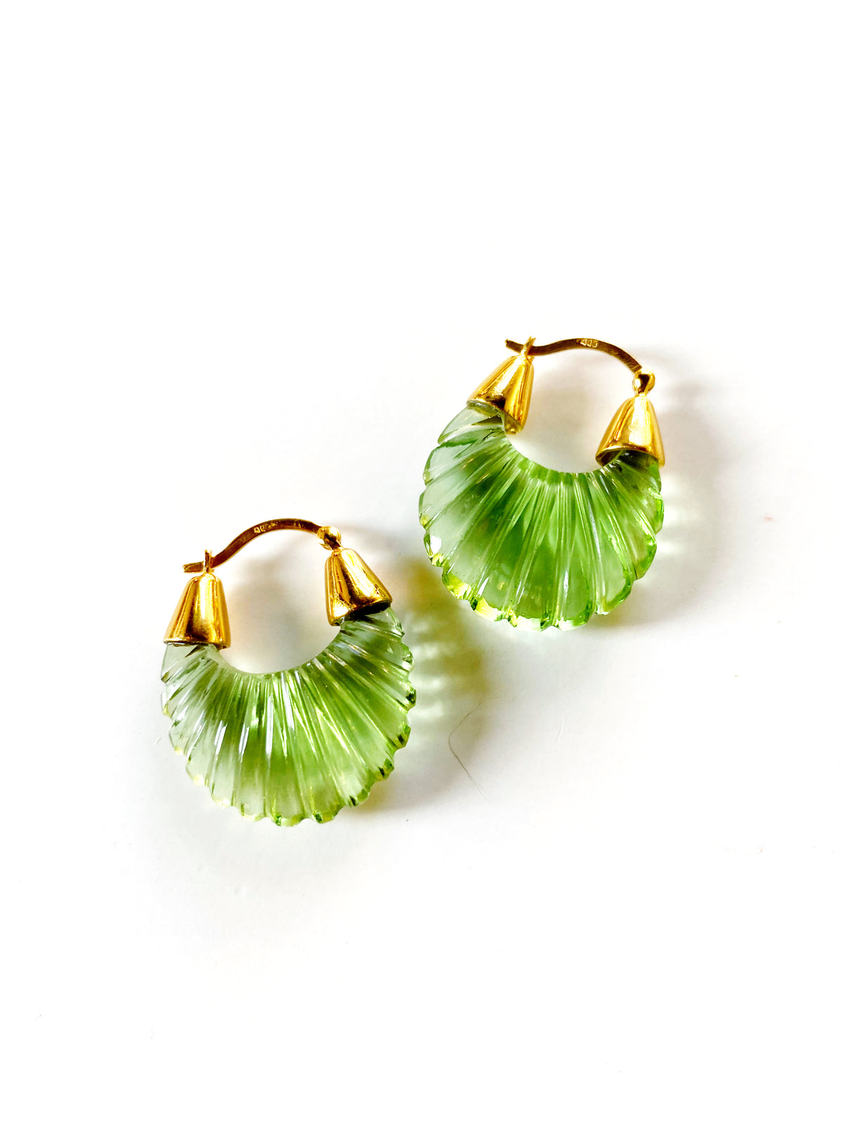 ETTIENNE EARRINGS GREEN