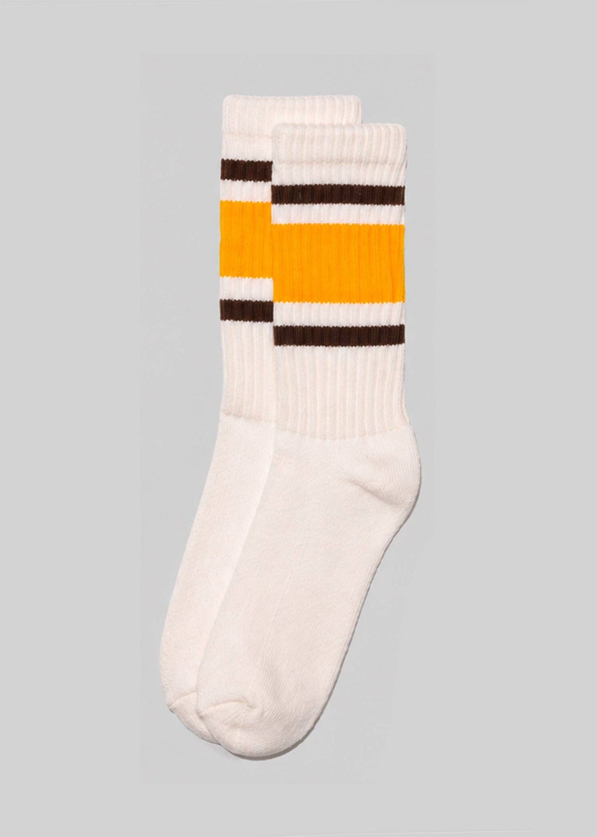 The Retro Stripe: Gold/brown