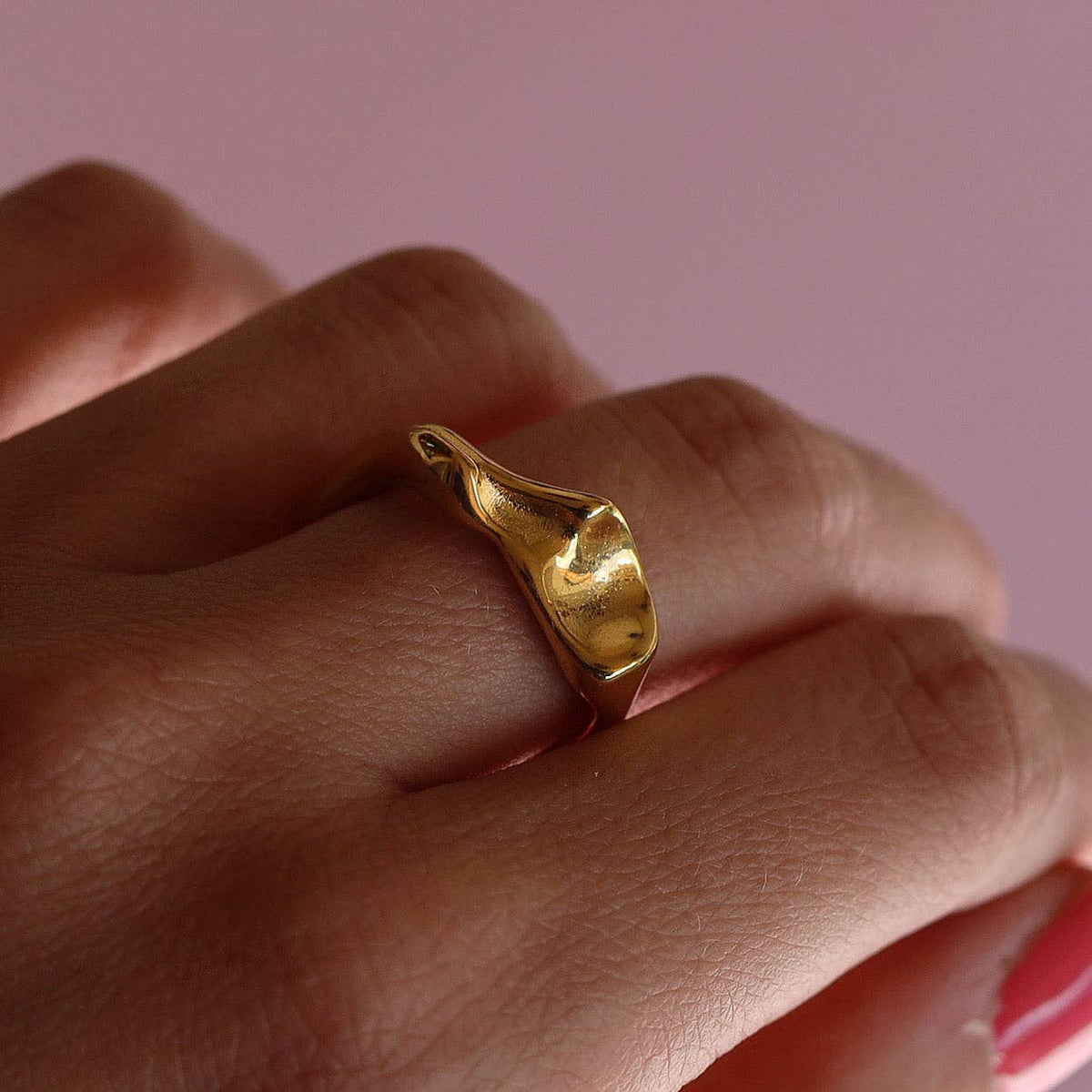 Bennett - Liquid Gold Ring