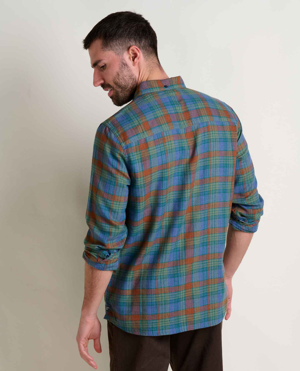 Airsmyth LS Shirt-Dark Roast Madras