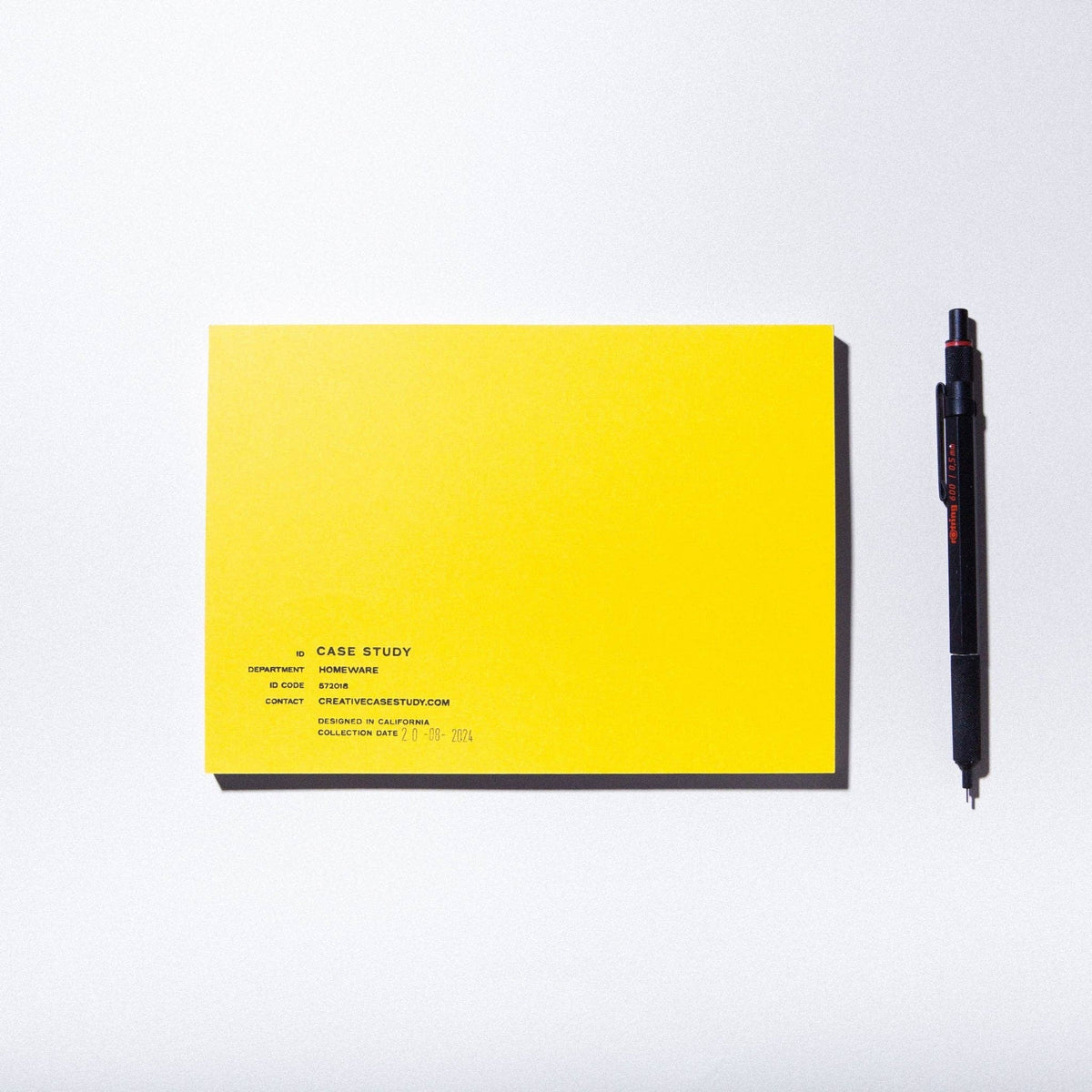 Cross Grid Notepad – Minimal Graph Pad with Color Backing