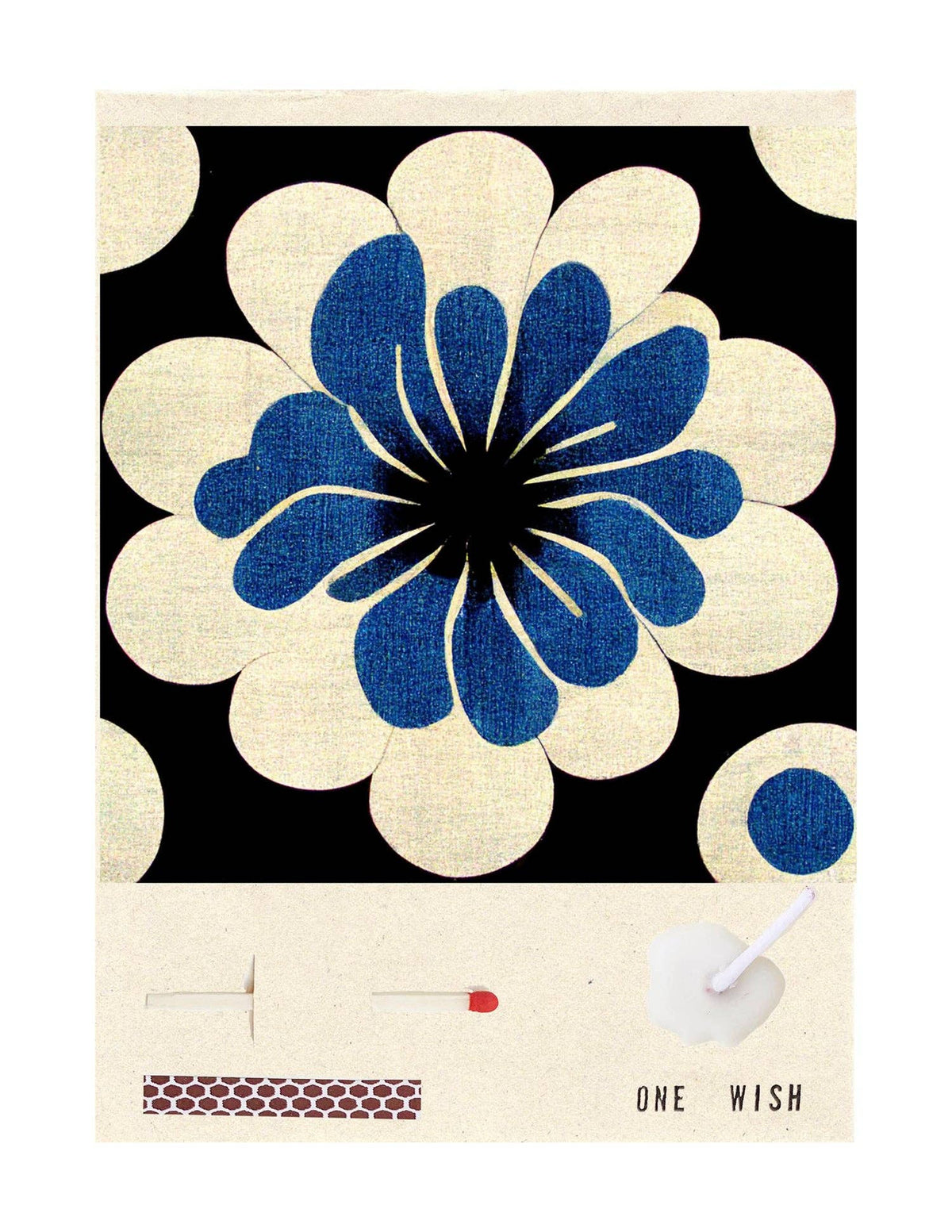 Blue Woodblock