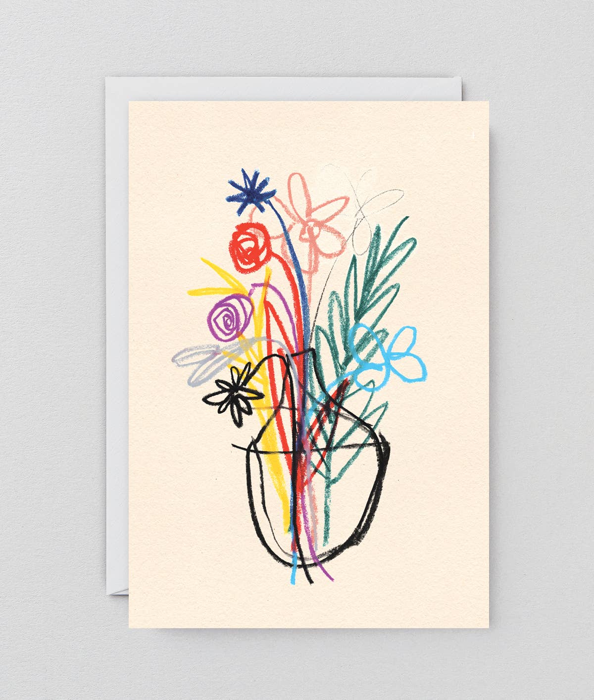 Bouquet Art Card