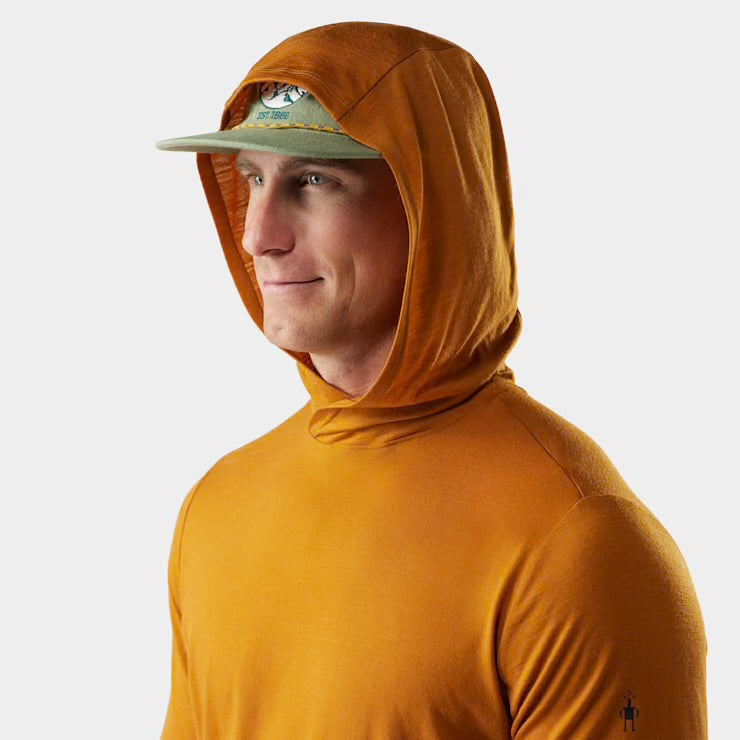 Merino Sun Hoodie - Squash