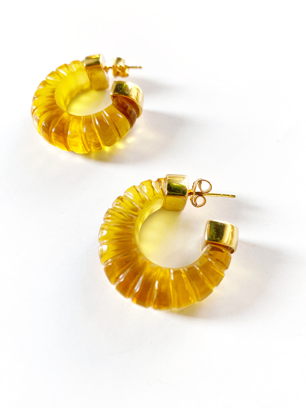 ESME EARRINGS CITRINE