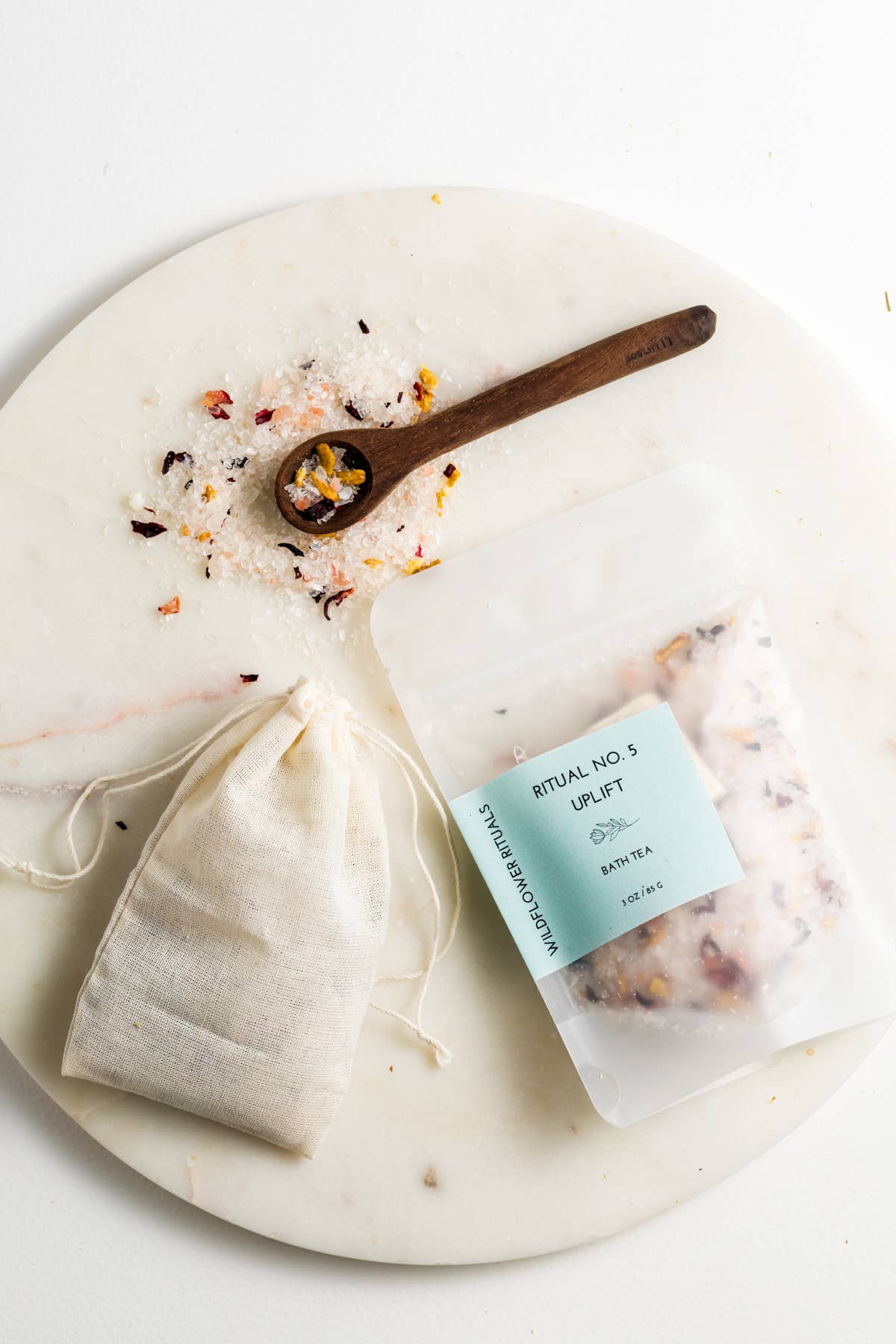Ritual No. 5 Uplift Botanical Bath Tea - Sweet Orange Lemon