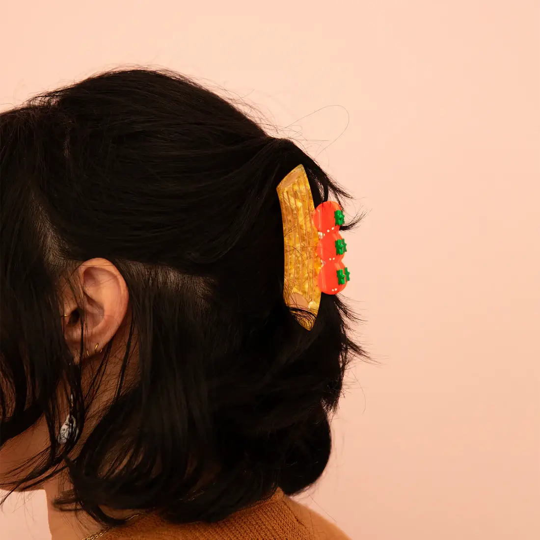 PENNE Tomato HAIR CLAW