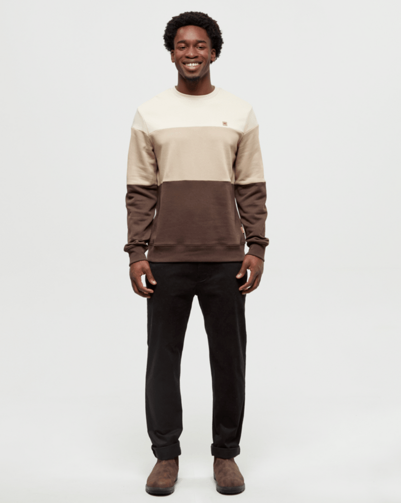 M’s Blocked Reynard Crew - Warm Oak / Birchwood / Kona