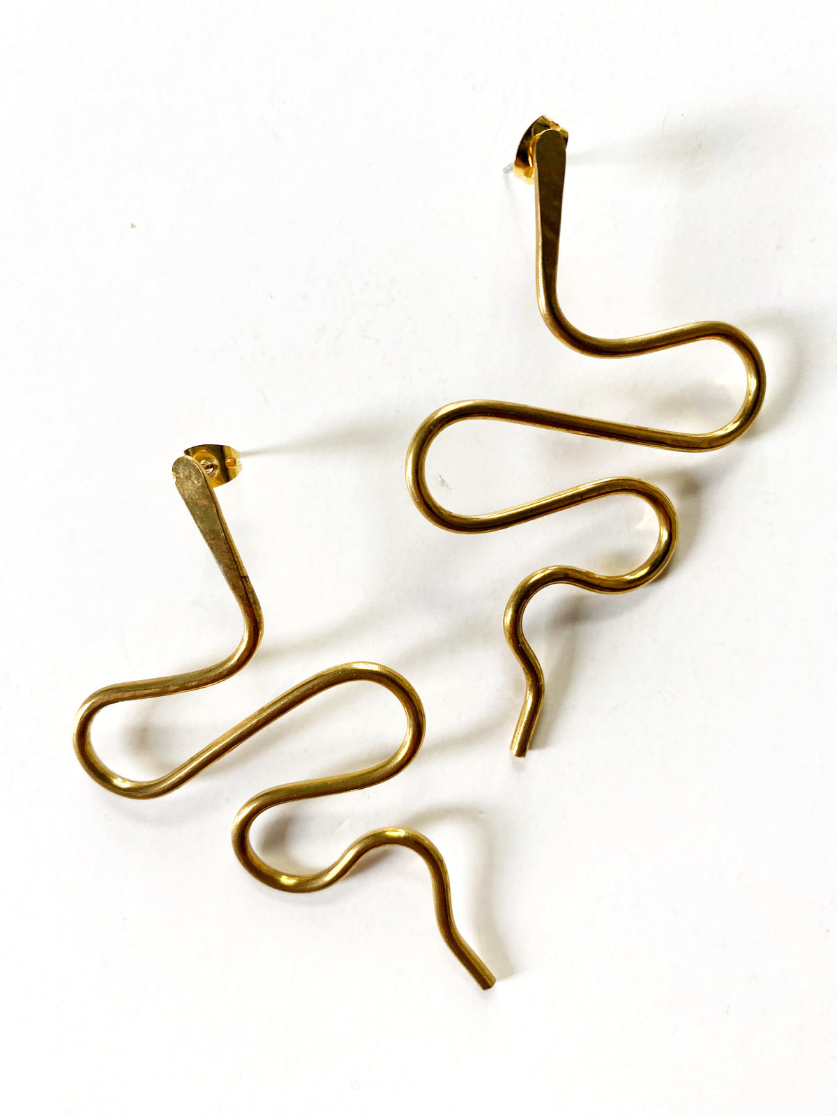 Serpent snake Studs