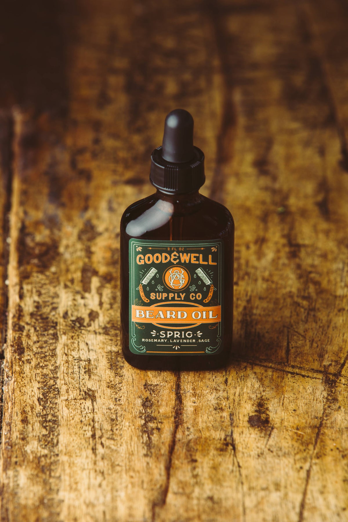 Good & Well Supply Co: Sprig Men's Beard Grooming Oil