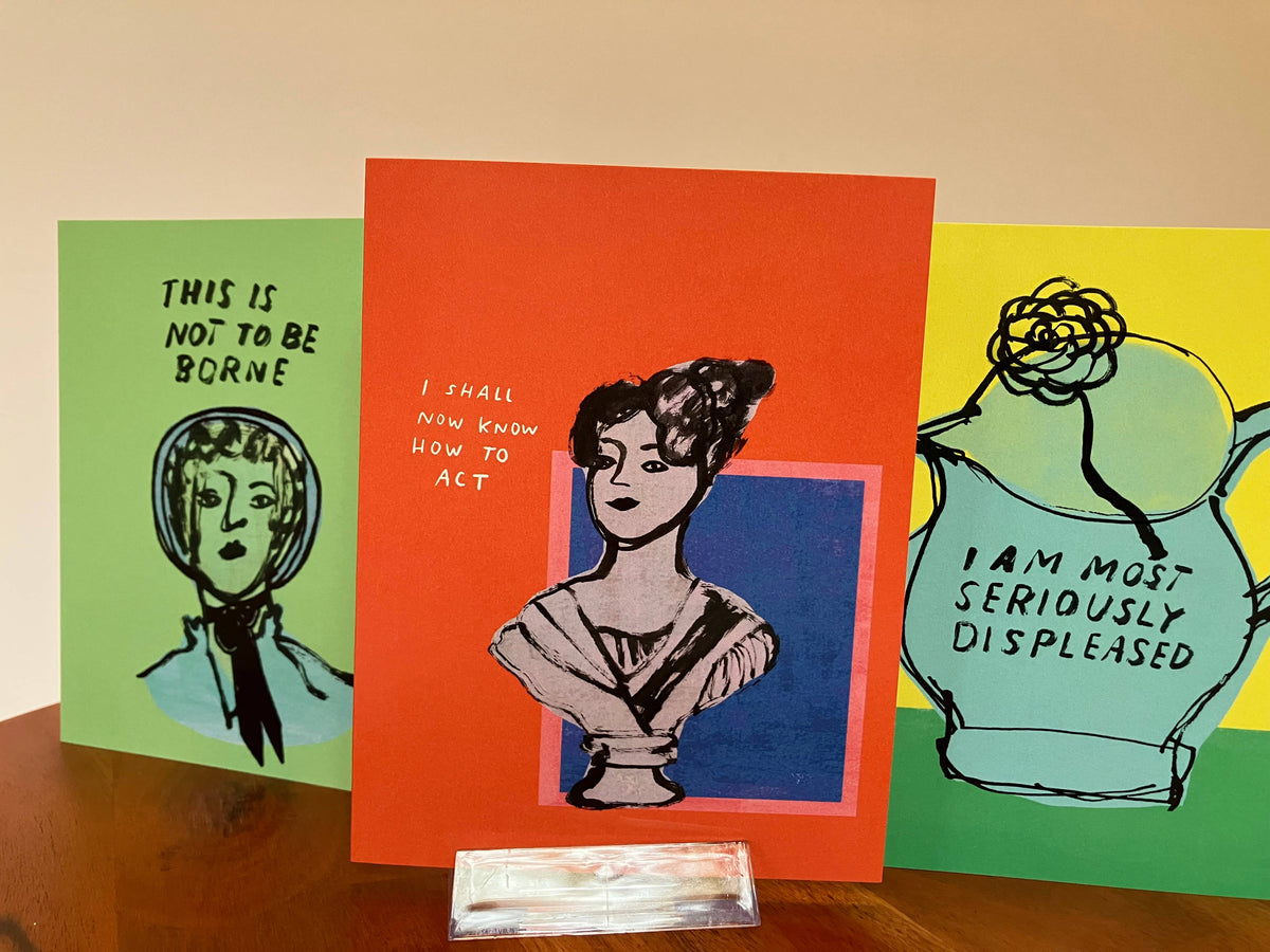 A2 Greeting Card - I Am Most Seriously Displeased
