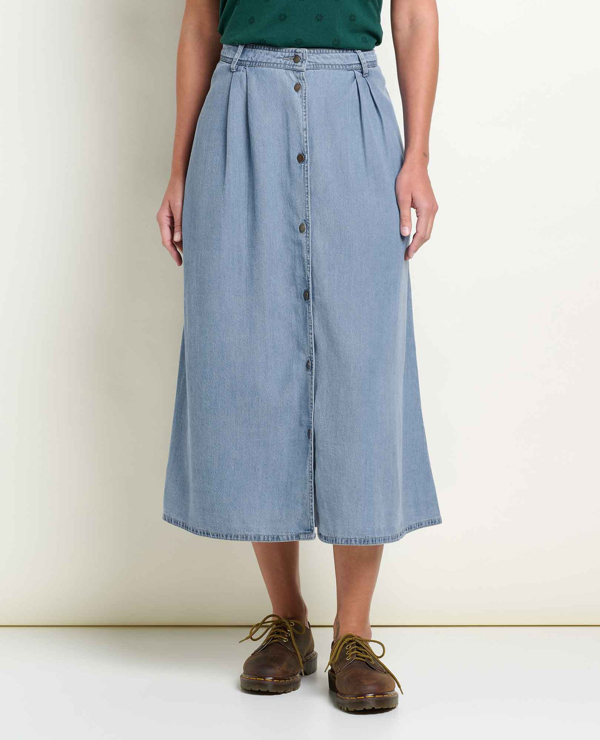 W’s Pinon Soft Denim Midi Skirt - Bar Harbor (F26)