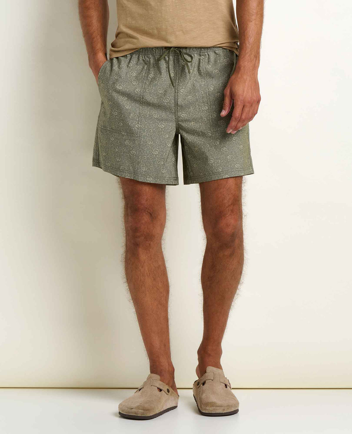 M’s Boundless Pull-On Short - Olive Print  (S26)