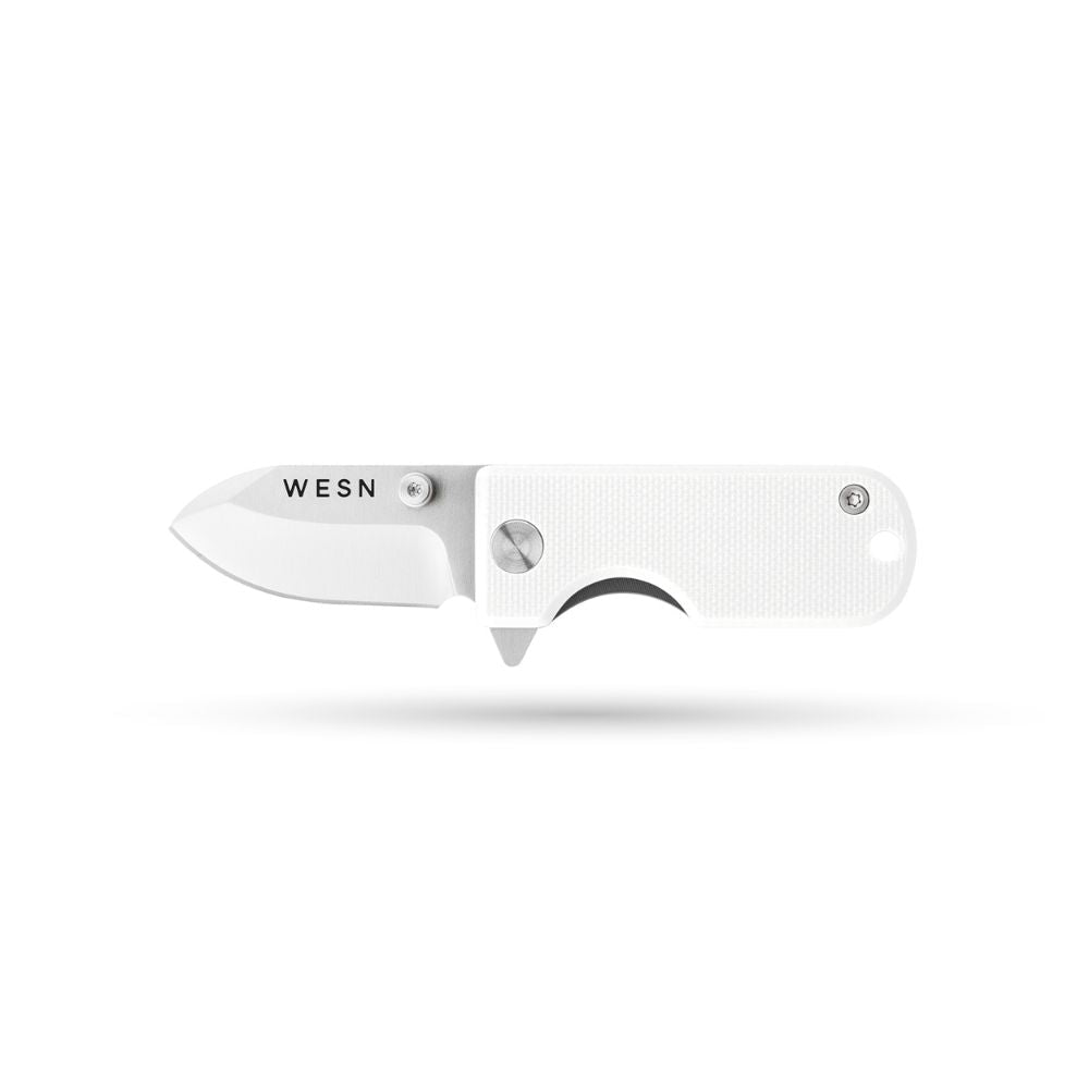 Mini Pocket Knife - White