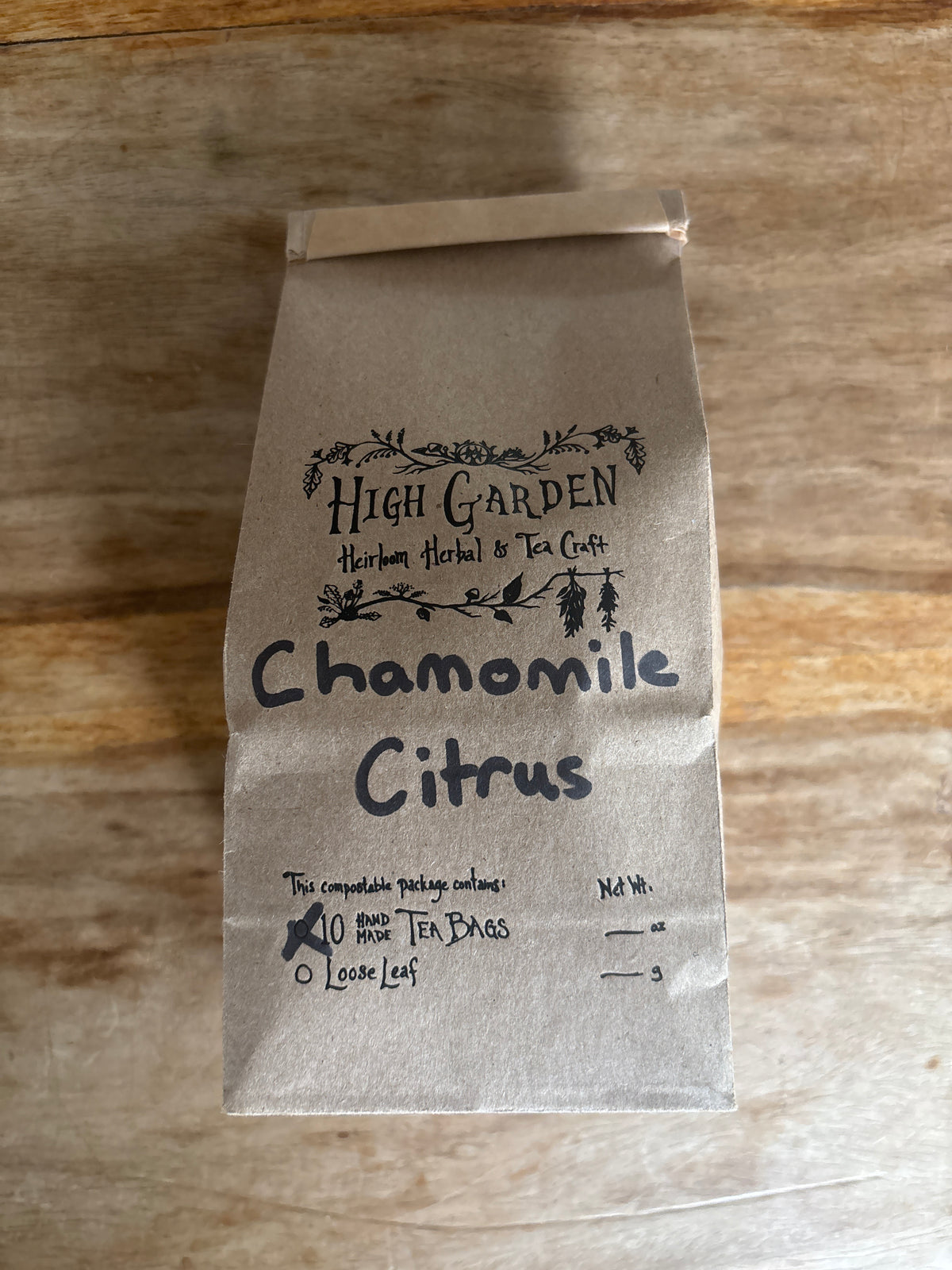 High Garden Tea - Chamomile Citrus