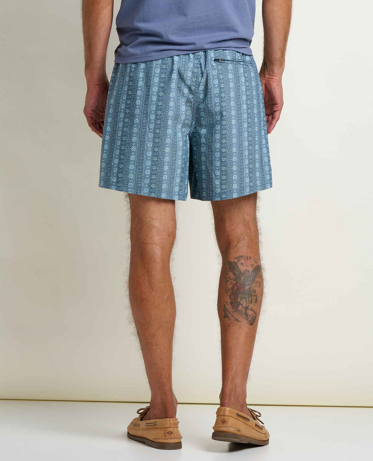 M’s Boundless Pull-On Short - Pacific Blue Print (S26)