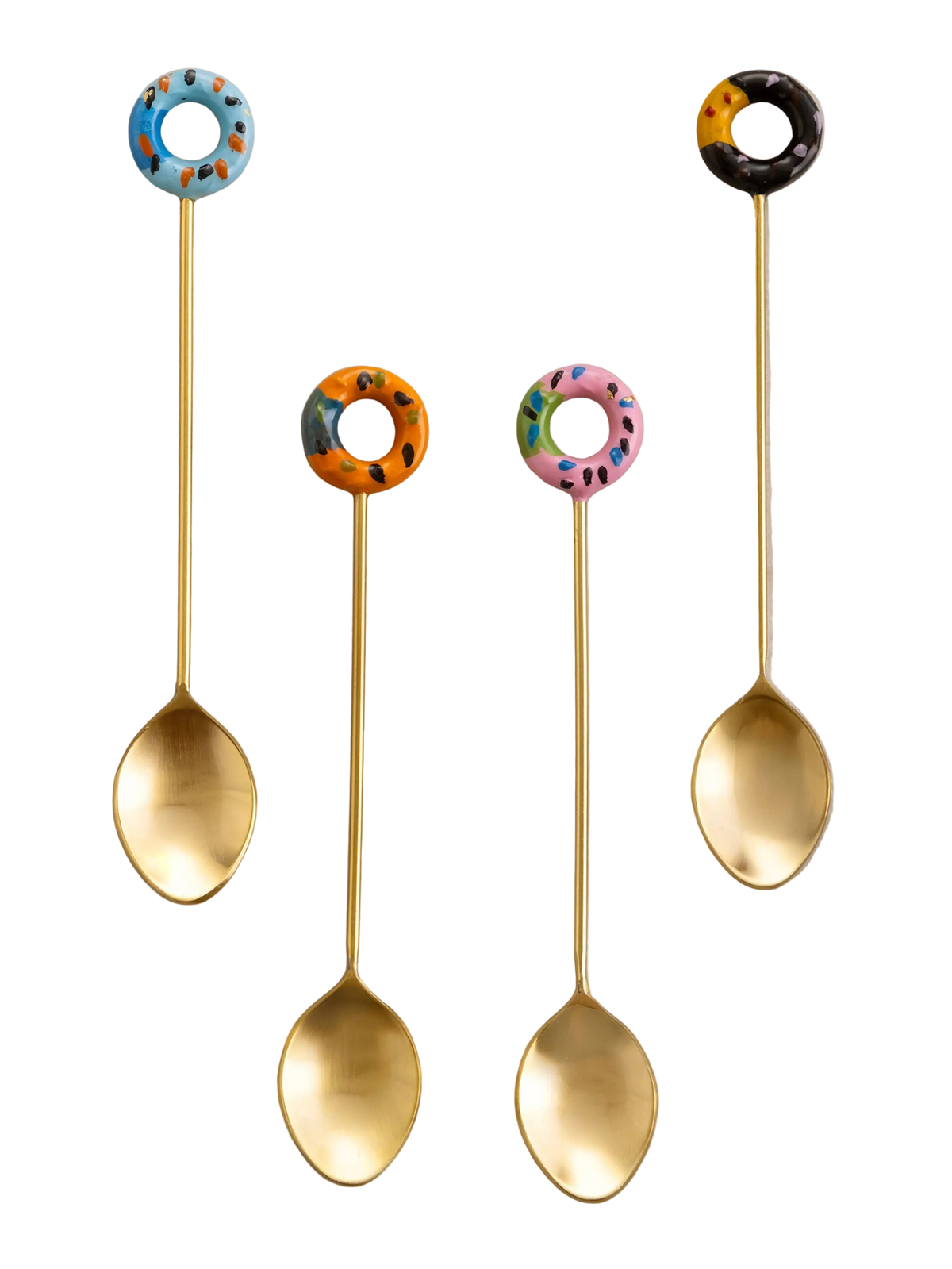 Bursa “Donut” Gold Teaspoon (Stainless Steel