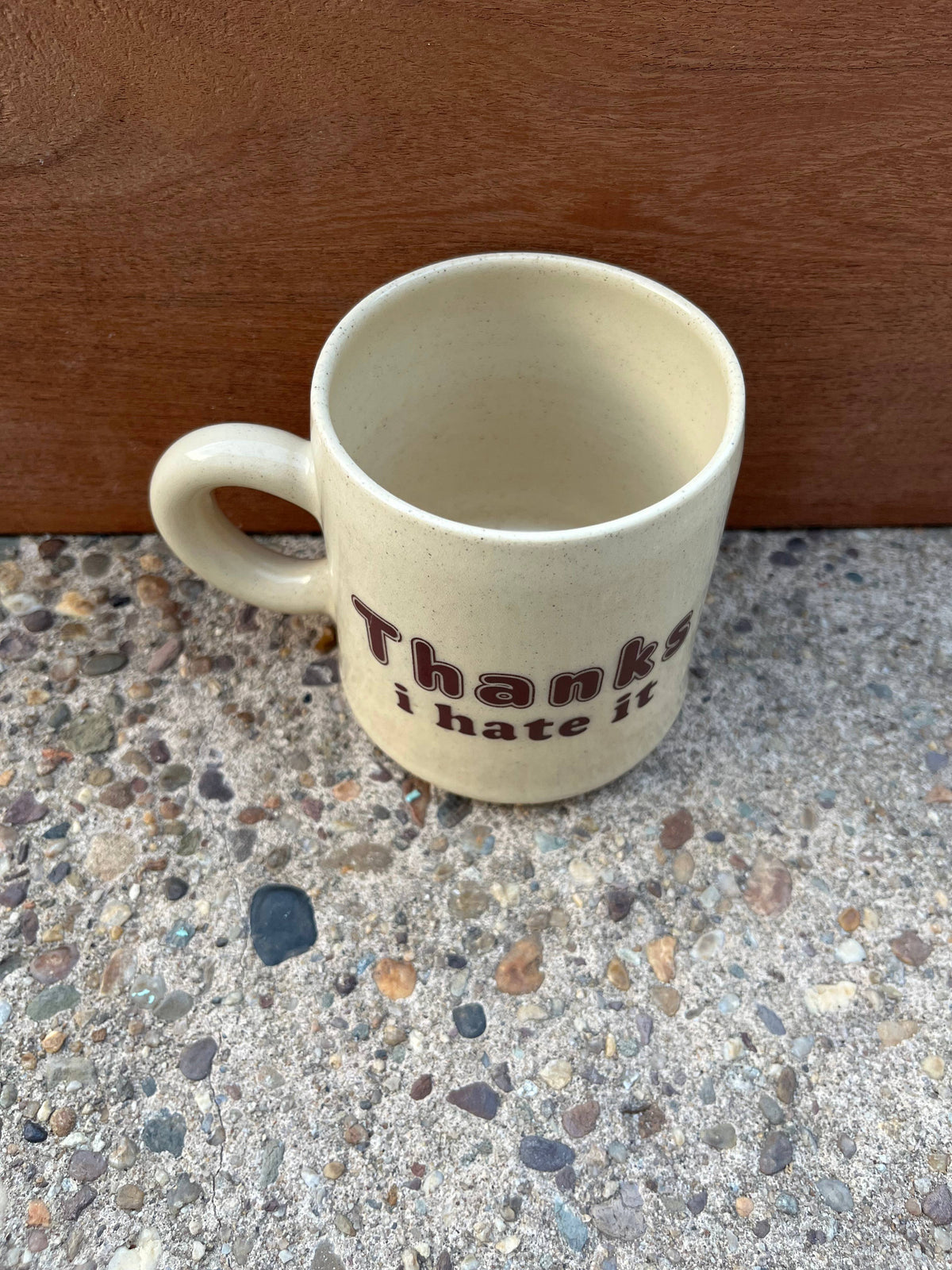 Mid-Century Mug :: Thanks I Hate it