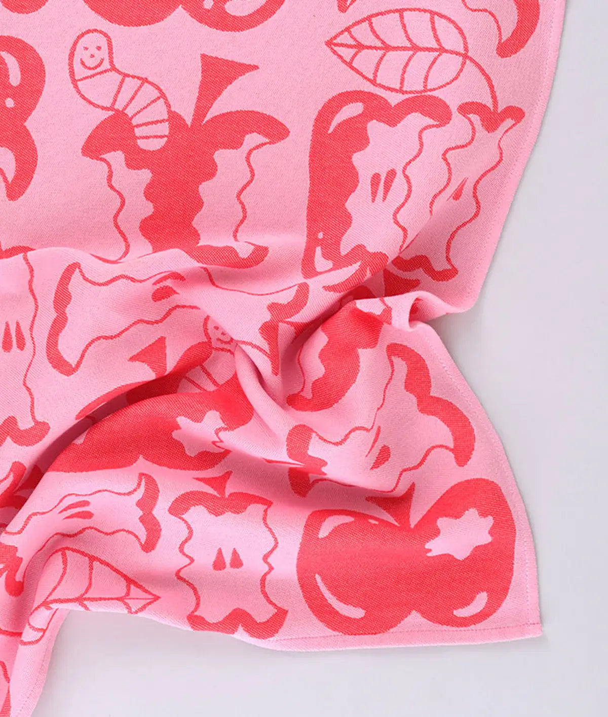 An Apple A Day Woven Cotton Tea Towel