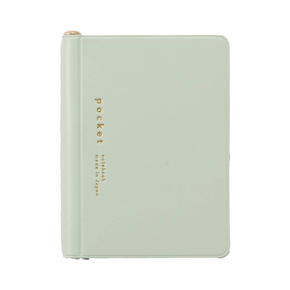 Isshoni. NoteBook Pocket: Green