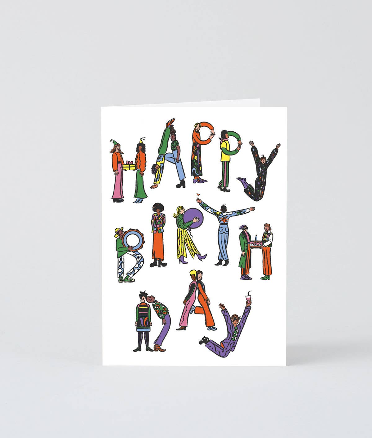 Happy Birthday People&#39; Greetings Card