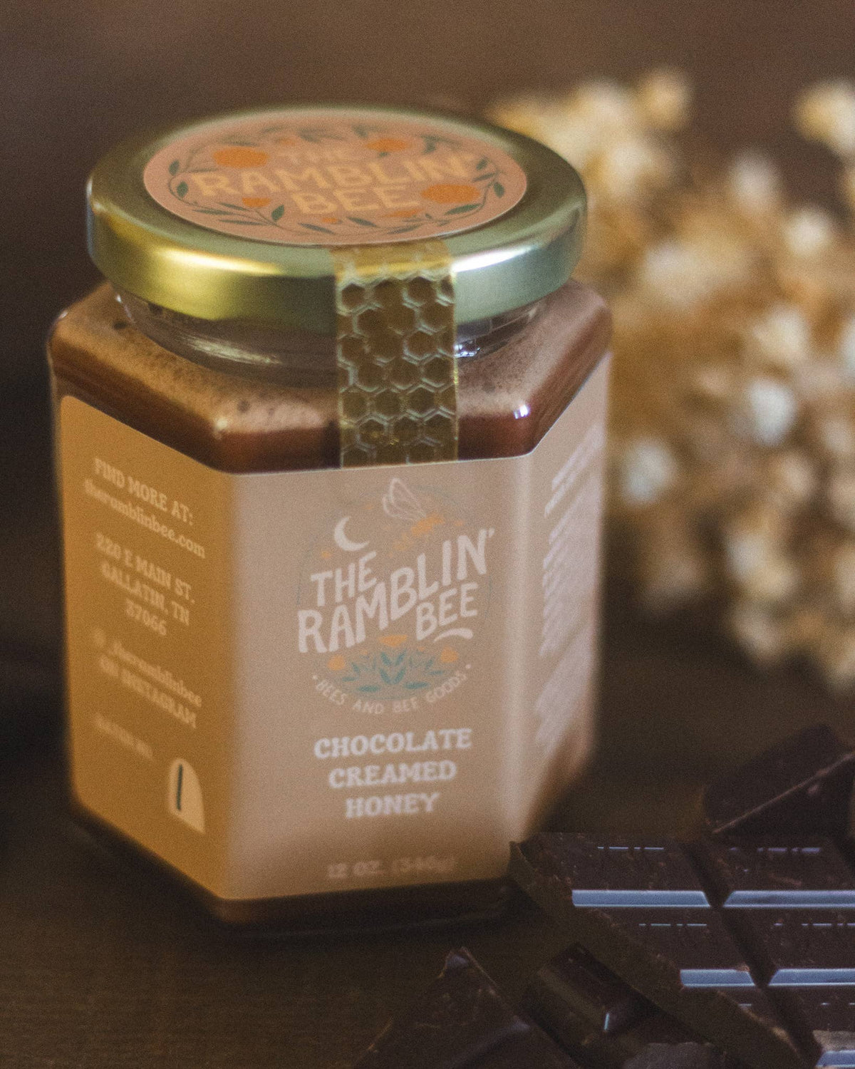 Chocolate Creamed Honey