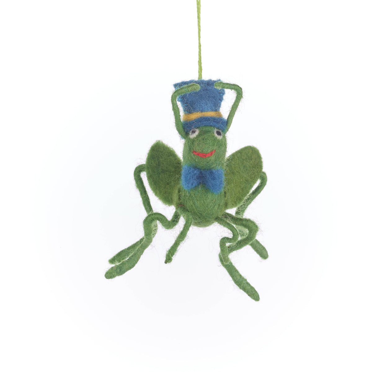 Handmade Felt Jimothy Cricket Hanging Decoration