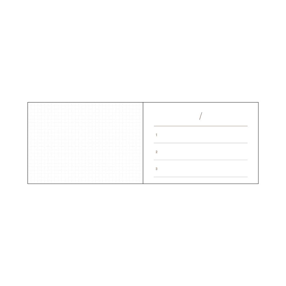 Easy Journal 3 Things: Red