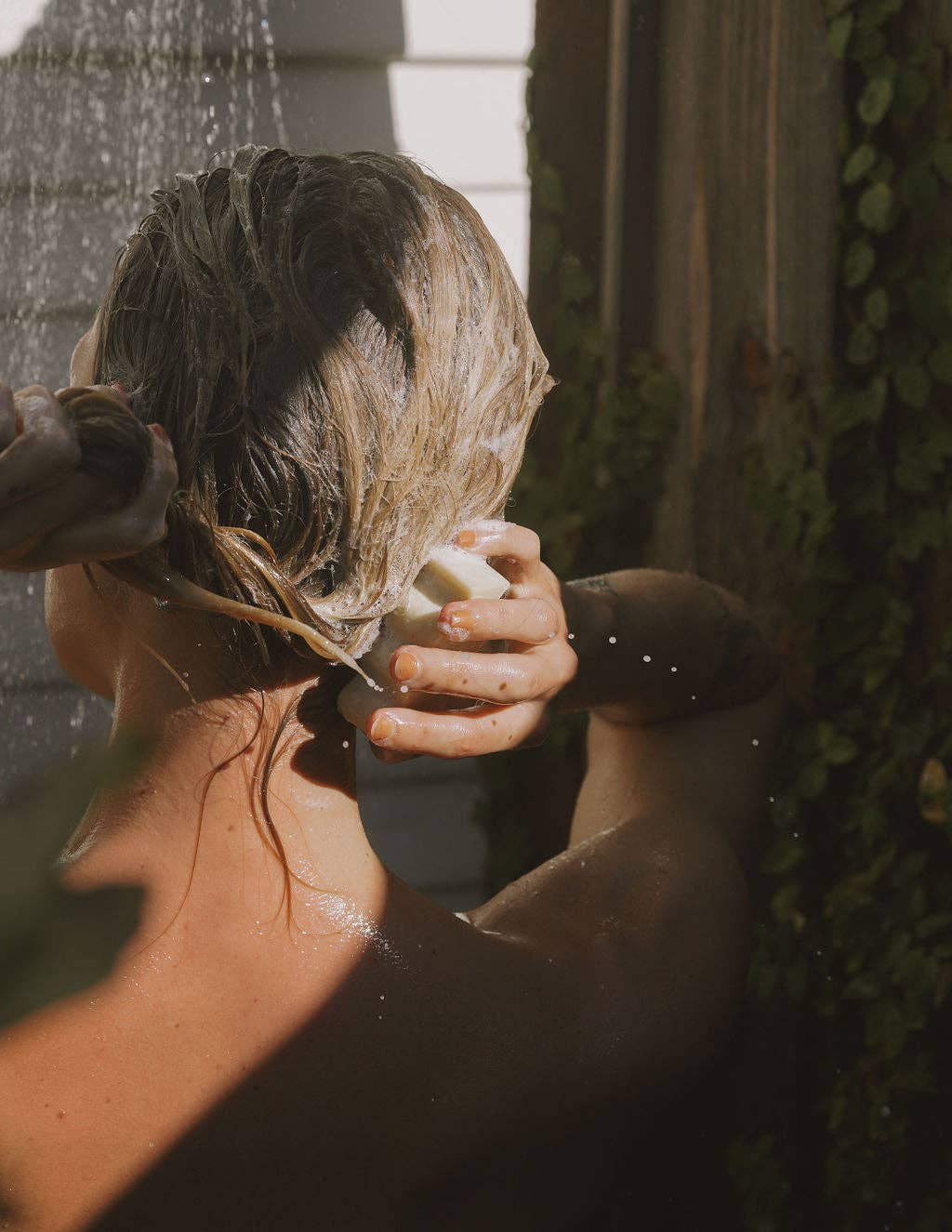 Volumizing Shampoo Bar: Herb Garden