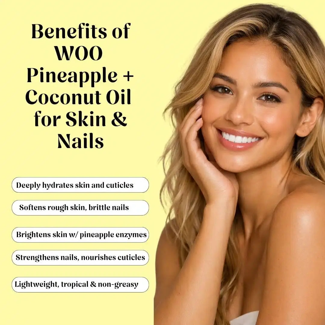 Pineapple + Coconut Oil, 100% Organic