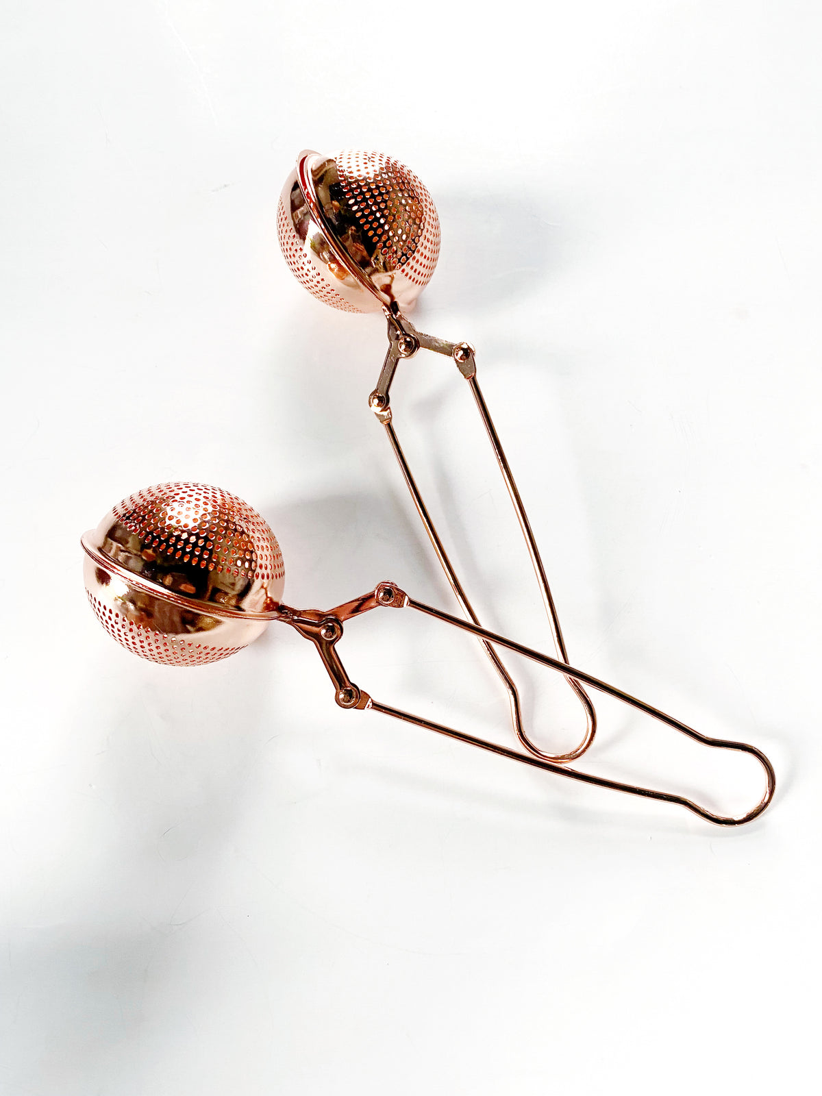 Copper Stainless Steel Tea Strainer | Infuser