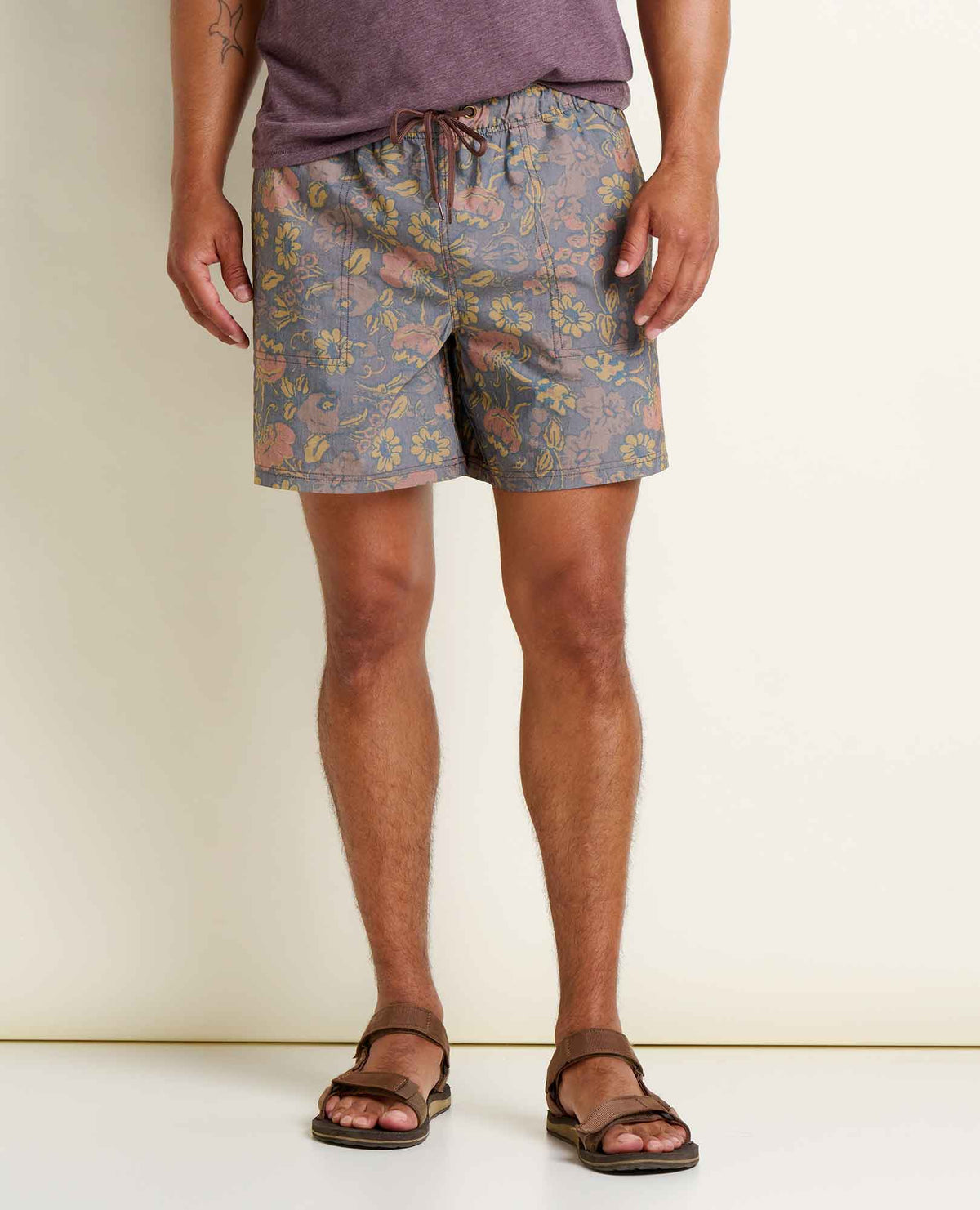 M’s Boundless Pull-On Short - Chestnut Print (S26)