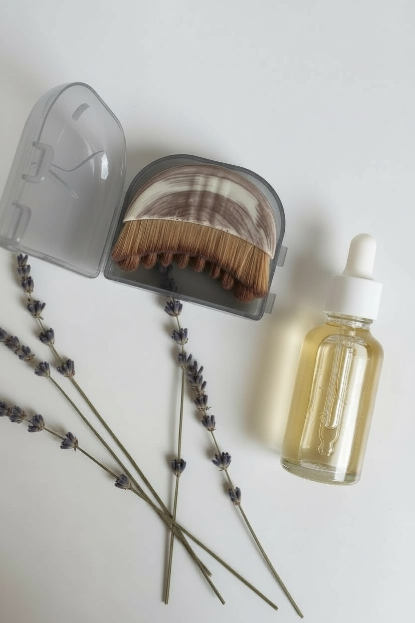 Lymphatic Support Facial Dry Brush | Face Sculpting