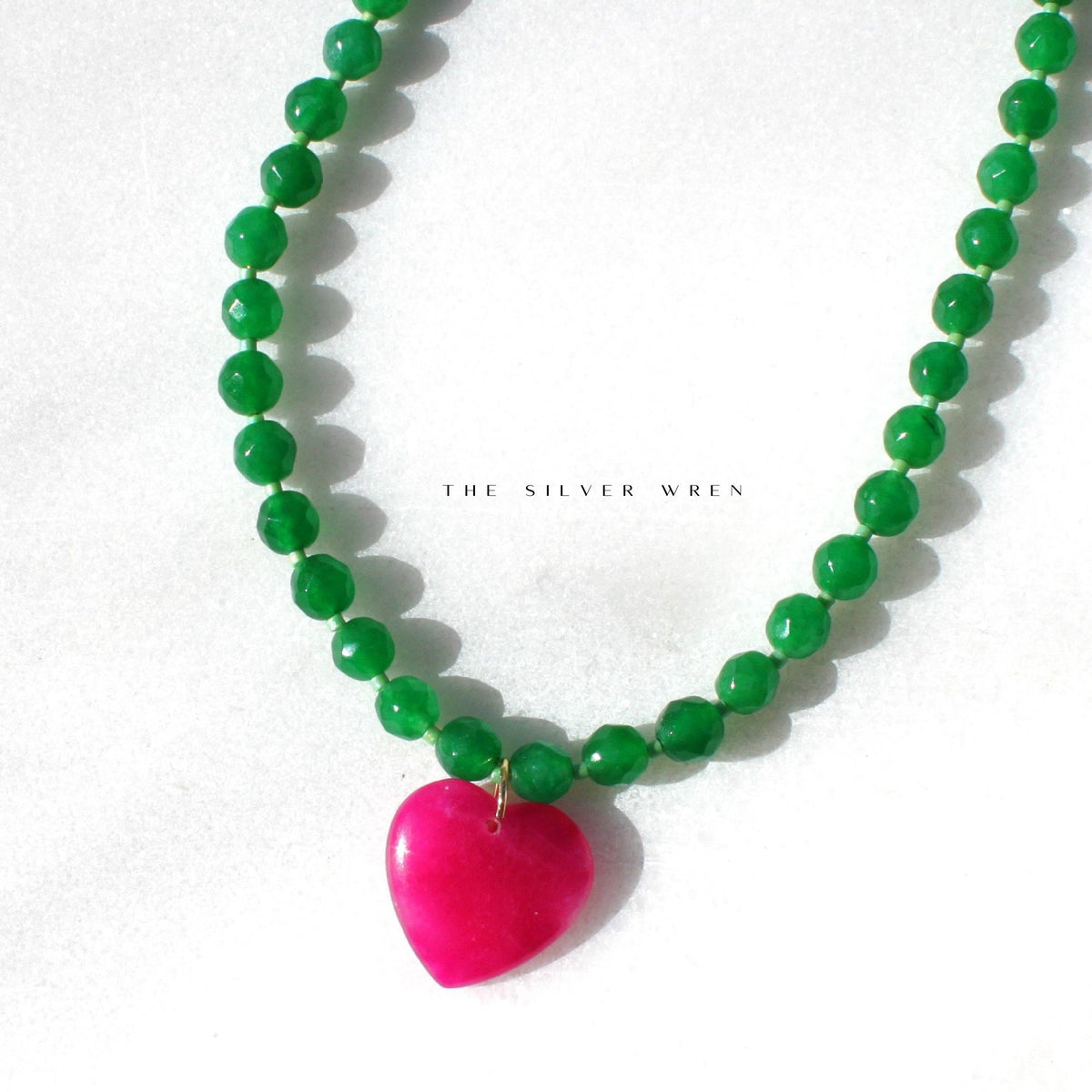 Abel Beaded Necklace: 18 inch