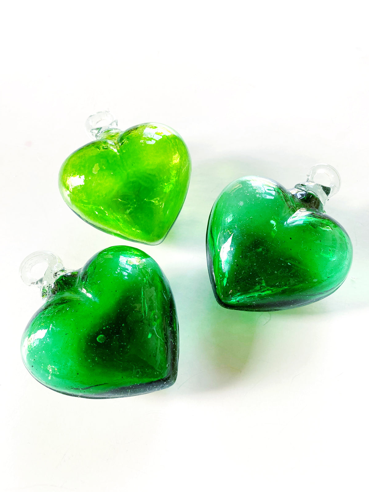 Glass Hearts From Mexico