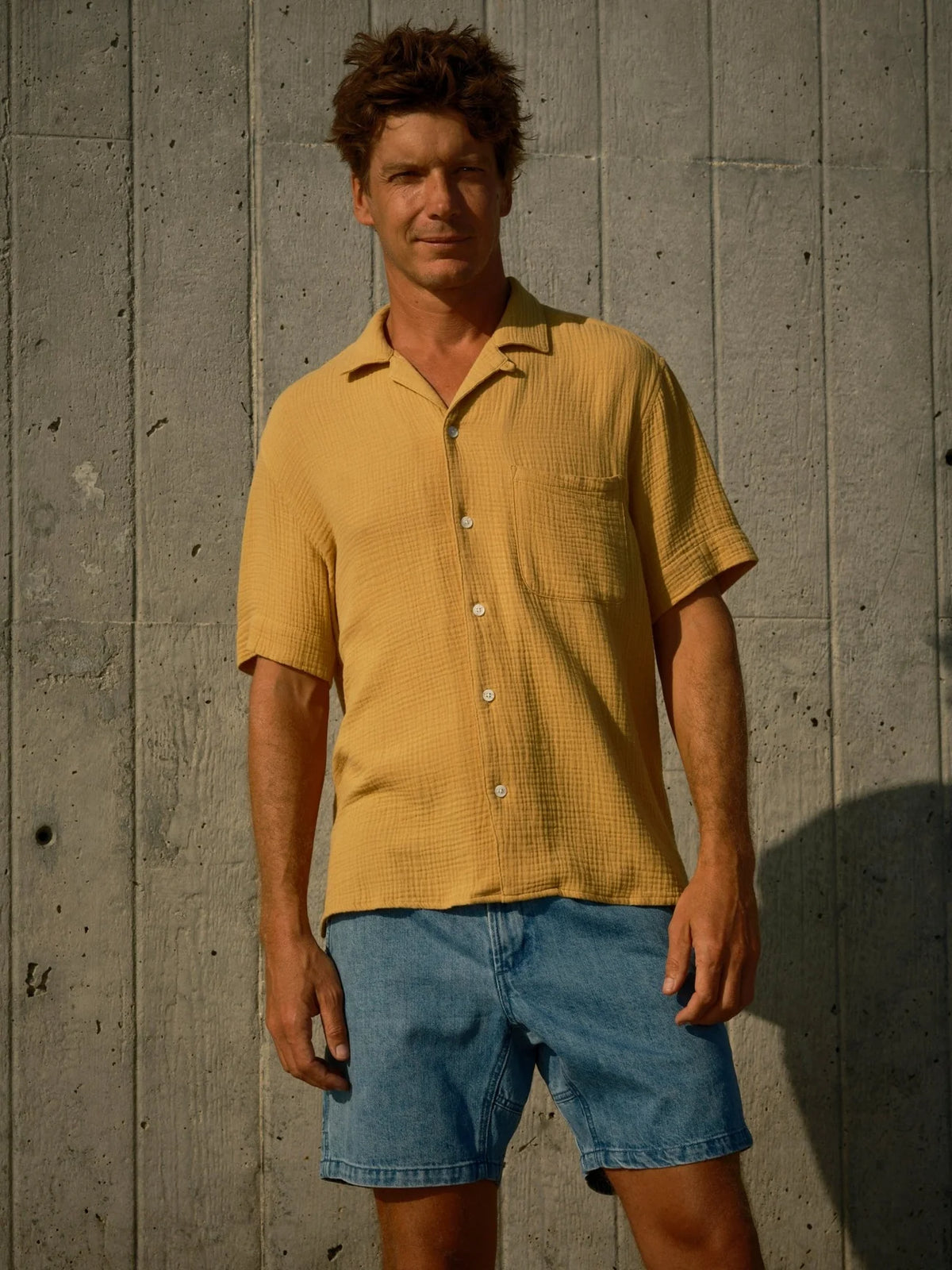 Cosmo Shirt - Saffron