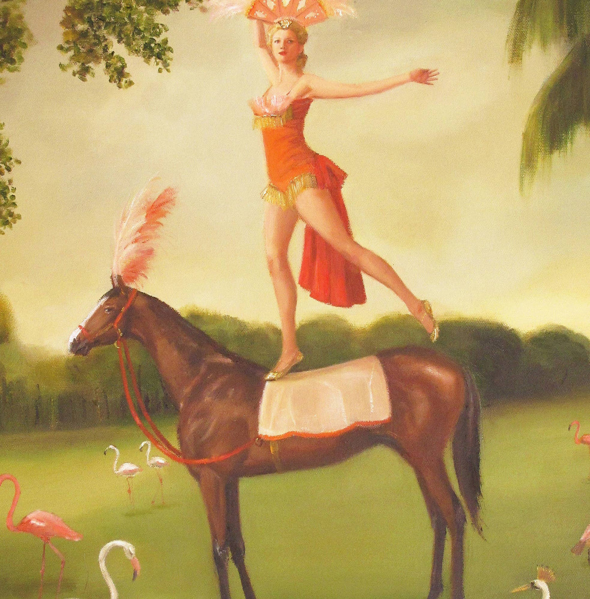 Tallulah Shaw Rehearses Art Print - 8.5&quot; X 11&quot;