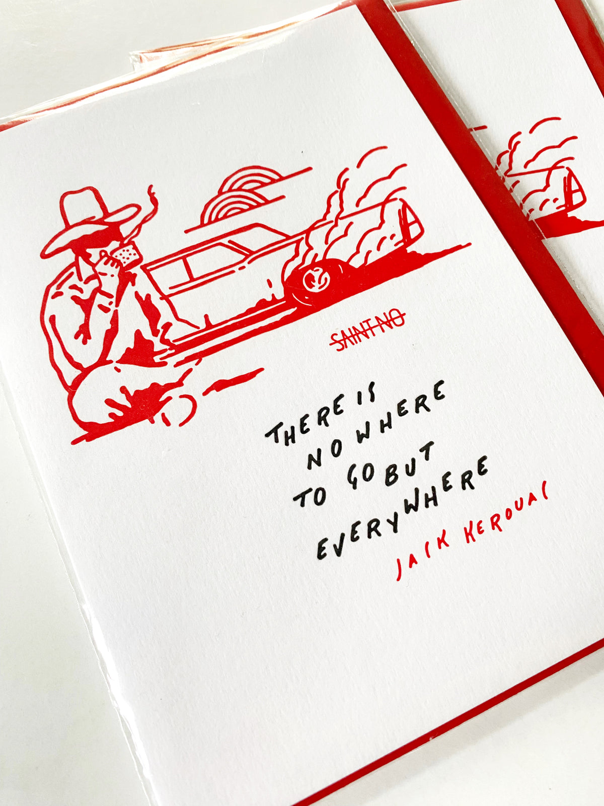 Nowhere to go Greeting Card